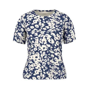 Geripptes T-Shirt